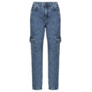 Pantalone Cargo  Noisy May  NMMONI   Blu -   Pantalone Cargo Donna - 1