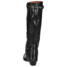 Airstep / AS98 TIAG Schwarze Stiefeletten mit Absatz f&uuml;r Damen - Gr&ouml;&szlig;e 5