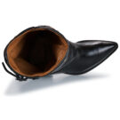 Airstep / AS98 TIAG Schwarze Stiefeletten mit Absatz f&uuml;r Damen - Gr&ouml;&szlig;e 6