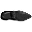 Airstep / AS98 TIAG Schwarze Stiefeletten mit Absatz f&uuml;r Damen - Gr&ouml;&szlig;e 7