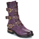 Airstep / AS98 B80204-101-6565 Purple Women's Ankle Boots - 1