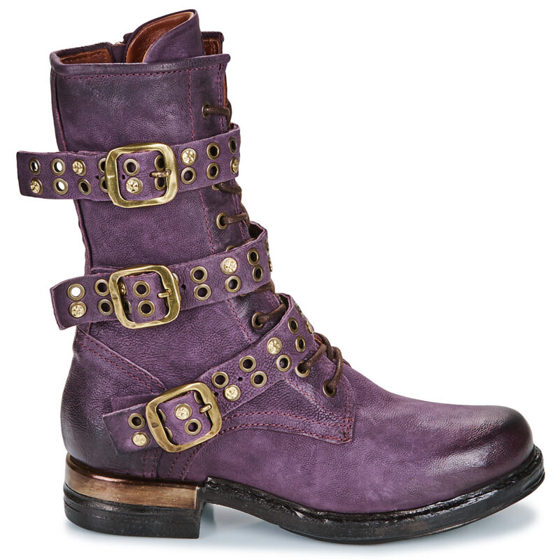 Airstep / AS98 B80204-101-6565 Purple Women's Ankle Boots - 2