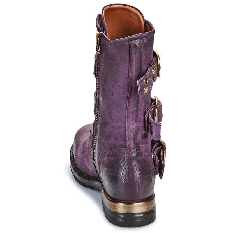 Airstep / AS98 B80204-101-6565 Purple Women's Ankle Boots - 5