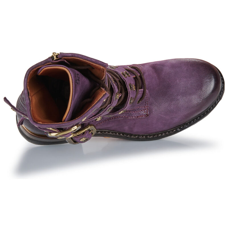 Airstep / AS98 B80204-101-6565 Purple Women's Ankle Boots - 6