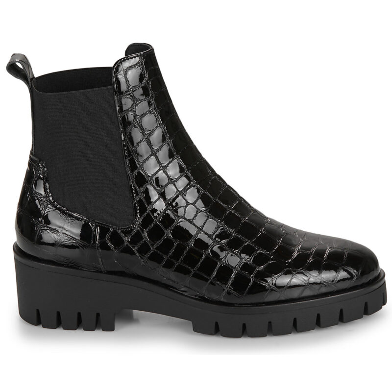 Myma COCHINA Schwarze Damen-Ankle-Boots - Gr&ouml;&szlig;e 2