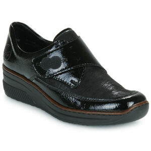 Rieker  LIVOURNA  Nero -  Derby Donna