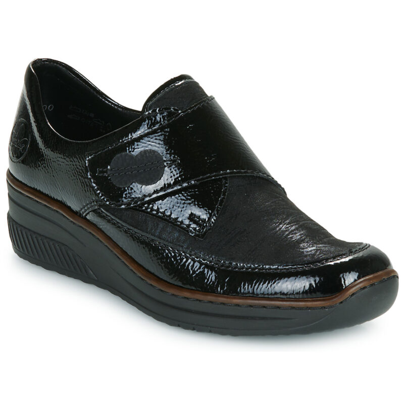 Rieker  LIVOURNA  Nero -  Derby Donna - 1