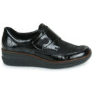 Rieker  LIVOURNA  Nero -  Derby Donna - 2