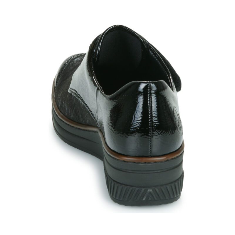 Rieker  LIVOURNA  Nero -  Derby Donna - 5