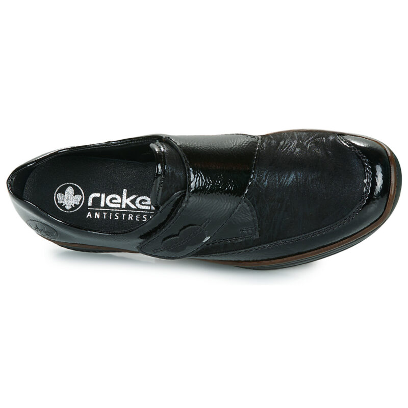 Rieker  LIVOURNA  Nero -  Derby Donna - 6
