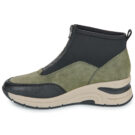 Rieker MEMINIA Verde Sneakers alte Donna - 4