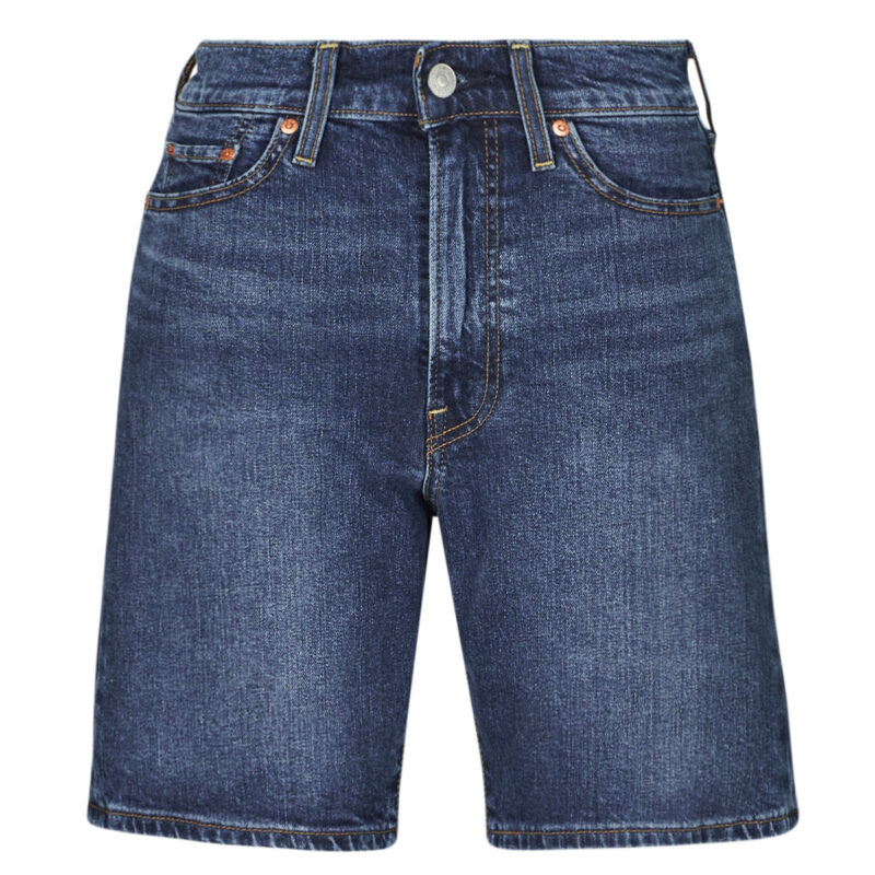 Shorts  Levis  RIBCAGE BERMUDA SHORT  Blu -  Shorts Donna - 1