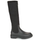 Bottes de pluie noires pour femmes Unisa FALERCE - Pointure 2