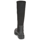 Bottes de pluie noires pour femmes Unisa FALERCE - Pointure 5