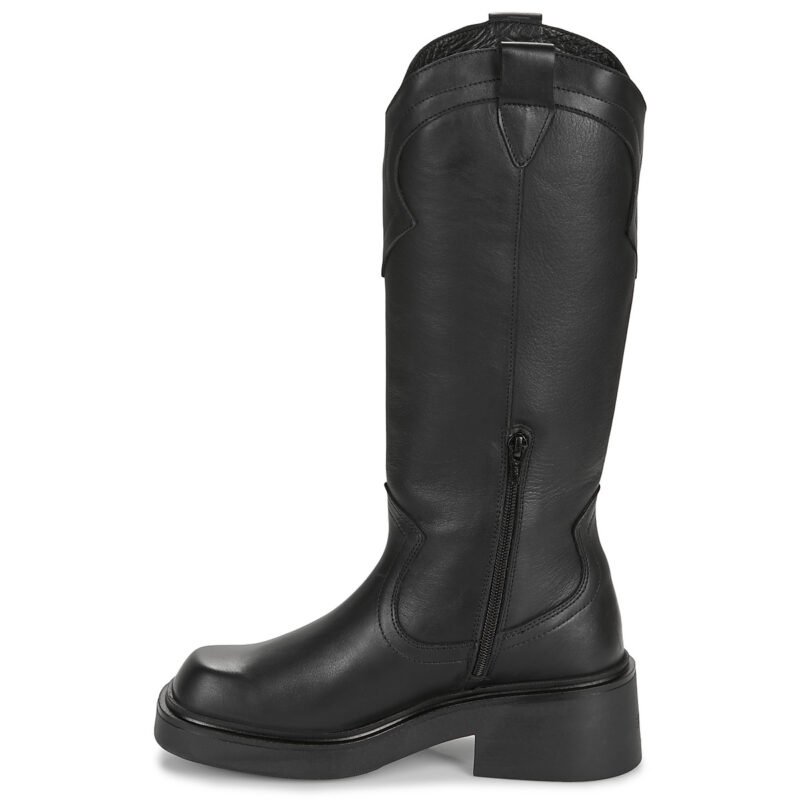 Bronx DAFF-EY Noir Bottes &agrave; talon Femme - 4