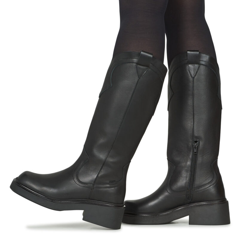 Bronx DAFF-EY Noir Bottes &agrave; talon Femme - 8