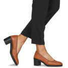 Casual Attitude Zapatos de tac&oacute;n marrones MOJIA para mujer - 8