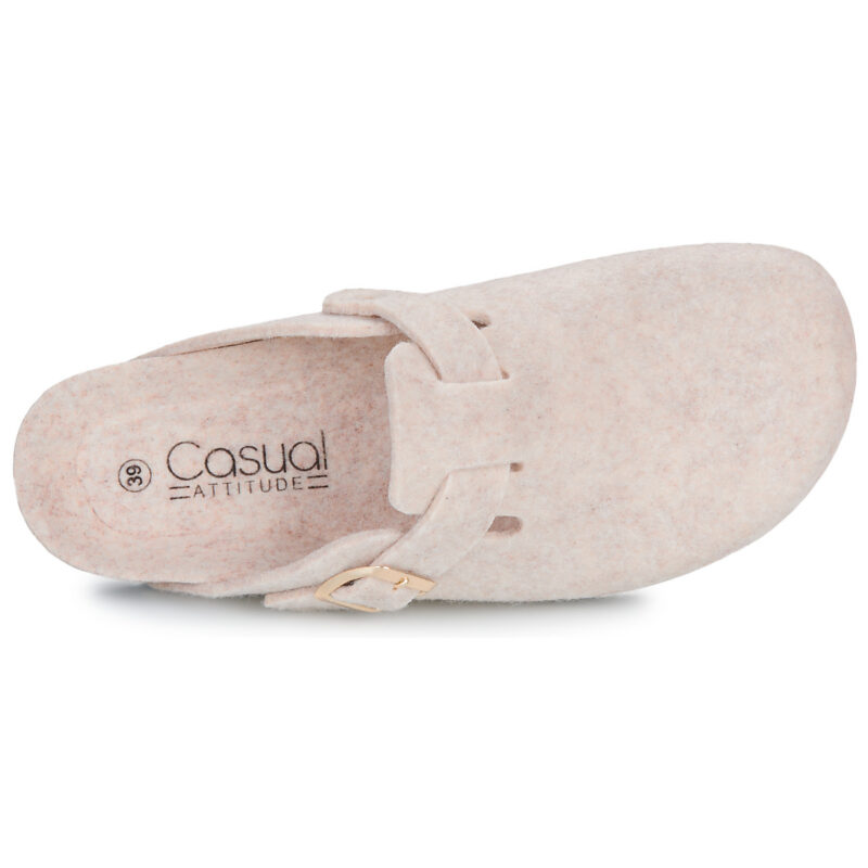 Casual Attitude Pantuflas de mujer MILORD color beige - 6