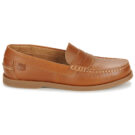 Casual Attitude NEVIAL Brown Men's Boat Shoes - 2