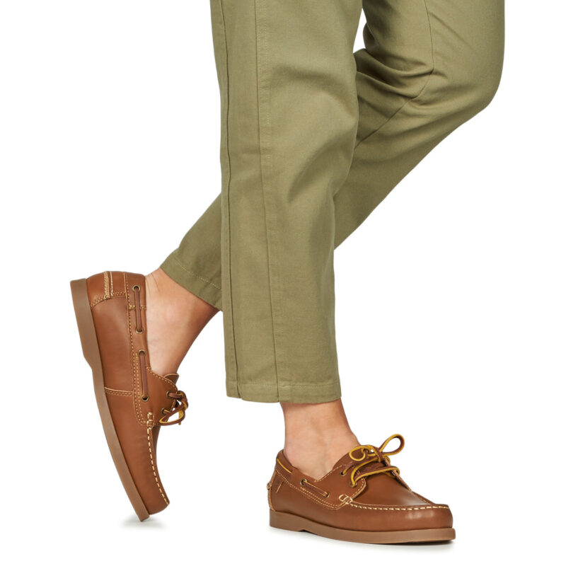 Casual Attitude NEPIAL Braune Damen-Bootsschuhe - Gr&ouml;&szlig;e 8