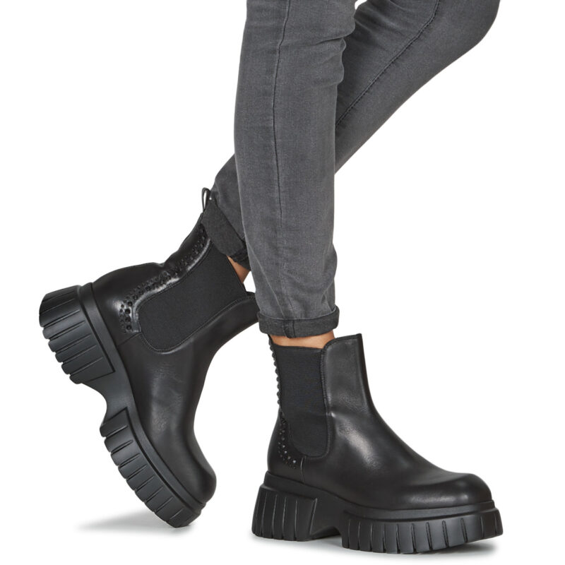 Fru.it ANFIBI Nero Stivaletti Donna - 8
