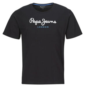 T-shirt  Pepe jeans  EGGO N  Nero -  T-shirt maniche corte Uomo