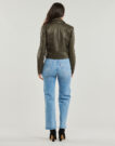 Giacca in pelle Only ONLRIA Nero Giacche in pelle Donna - 4