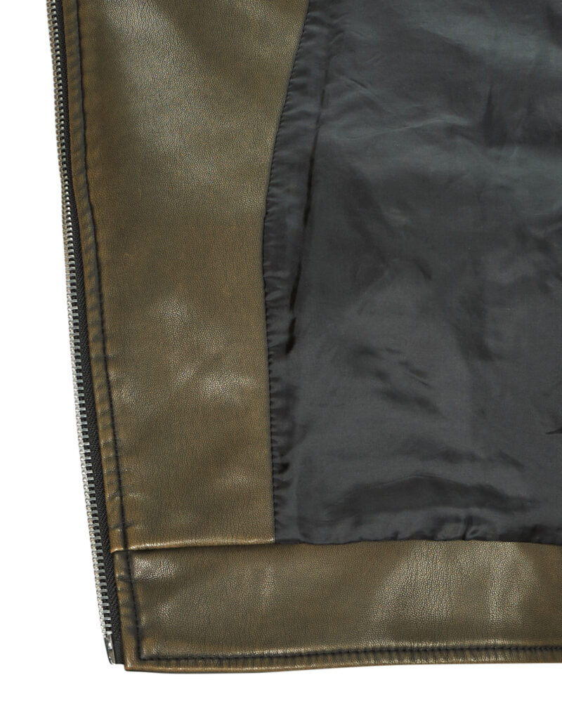 Giacca in pelle Only ONLRIA Nero Giacche in pelle Donna - 6