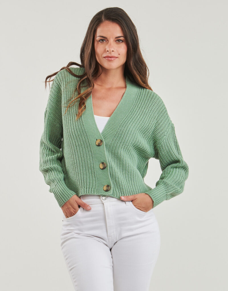 Gilet / Cardigan Only ONLCAROL Vert Gilet / Cardigan Femme - 2