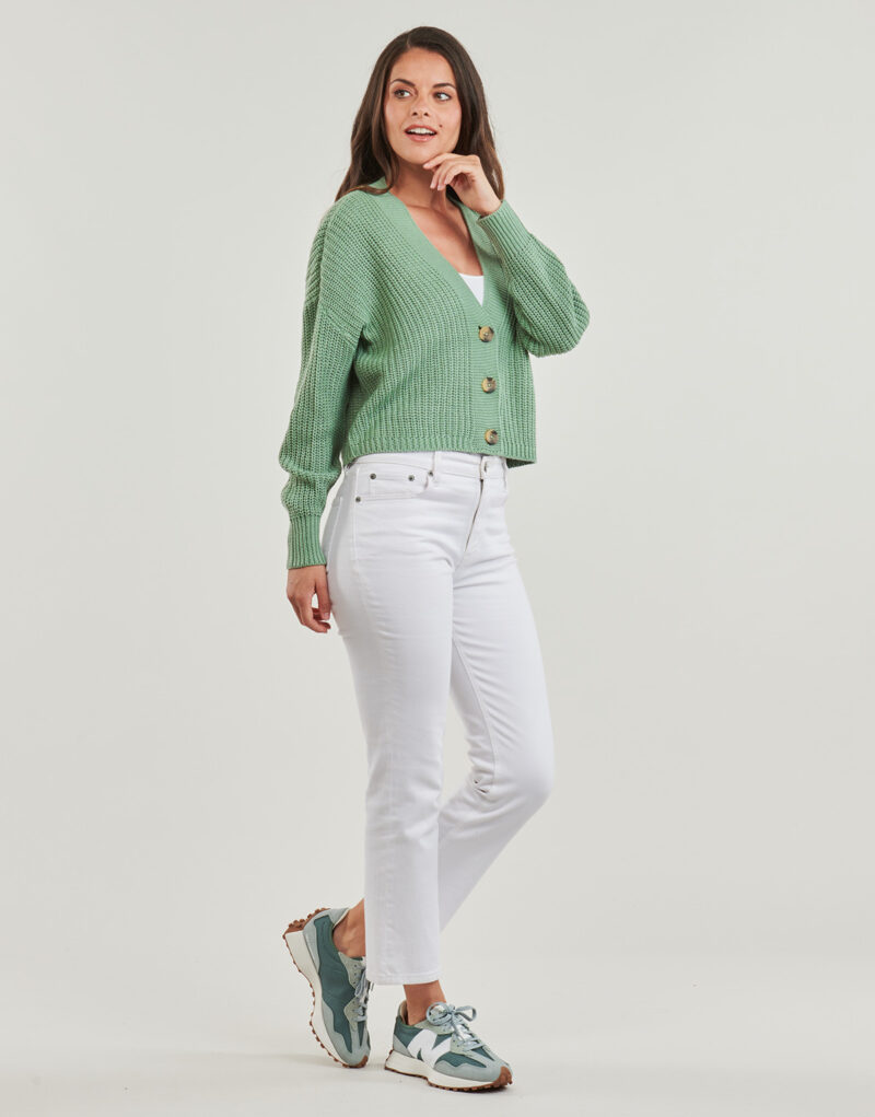 Gilet / Cardigan Only ONLCAROL Vert Gilet / Cardigan Femme - 3