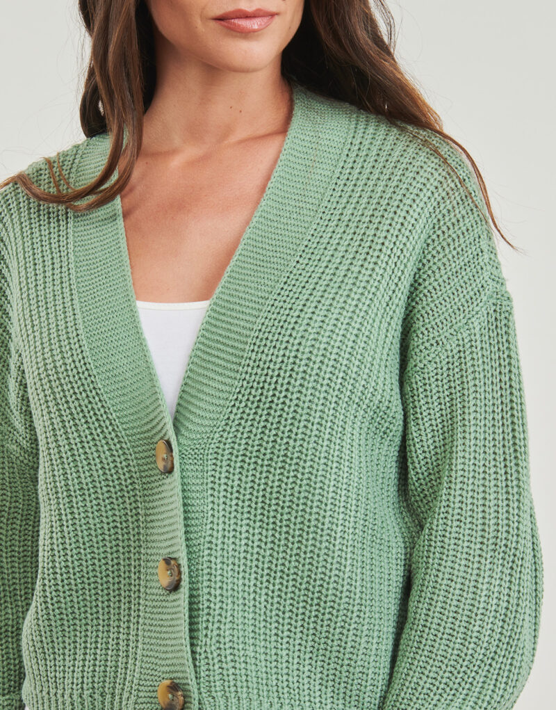 Gilet / Cardigan Only ONLCAROL Vert Gilet / Cardigan Femme - 5