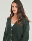 Gilet / Cardigan Only ONLCAROL Vert Gilet / Cardigan Femme - 5