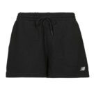 Shorts New Balance FRENCH TERRY SHORT Nero Shorts Donna - 1