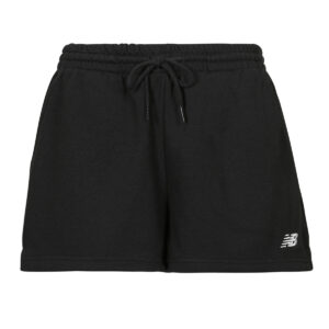 Shorts  New Balance  FRENCH TERRY SHORT  Nero -  Shorts Donna