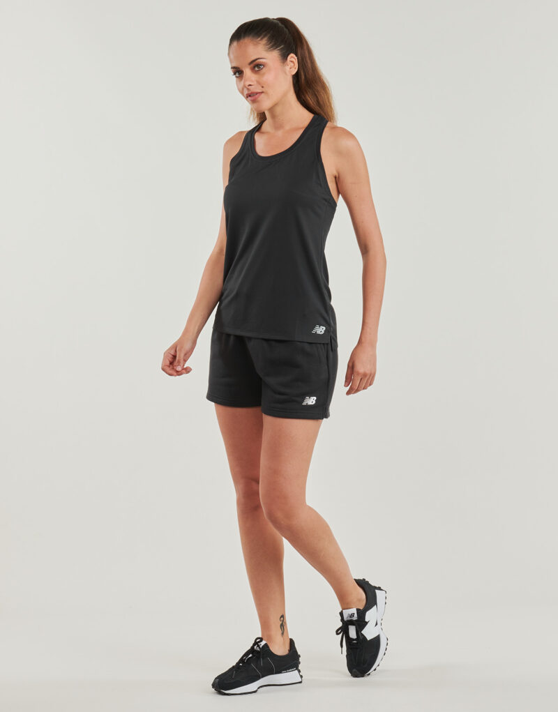Shorts New Balance FRENCH TERRY SHORT Nero Shorts Donna - 3