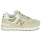 New Balance 574 Beige Sneakers basse Donna - 2