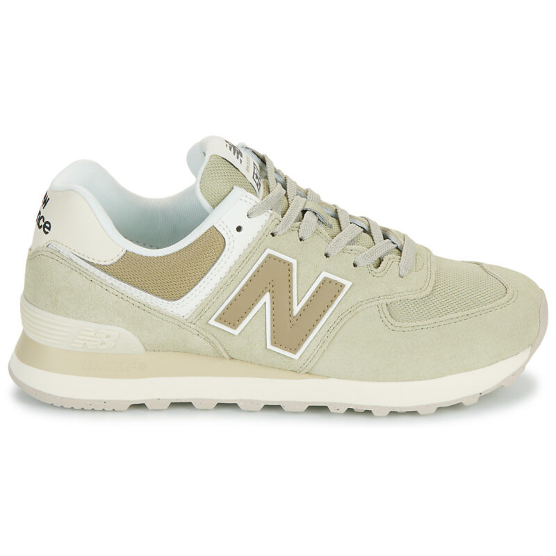 New Balance 574 Beige Sneakers basse Donna - 2