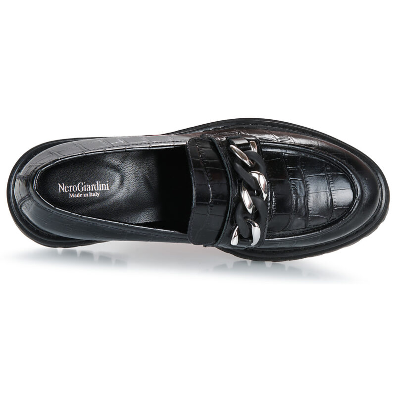 NeroGiardini I411414D-100 Nero - Mocassini Donna - 6