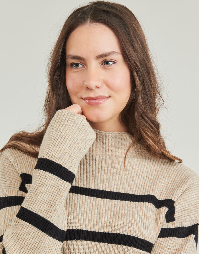 Maglione  Vila  VIRIL   Beige Maglioni Donna - 5