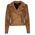 Giacca in pelle Vero Moda VMJOSE Marrone Giacche in pelle Donna - 1