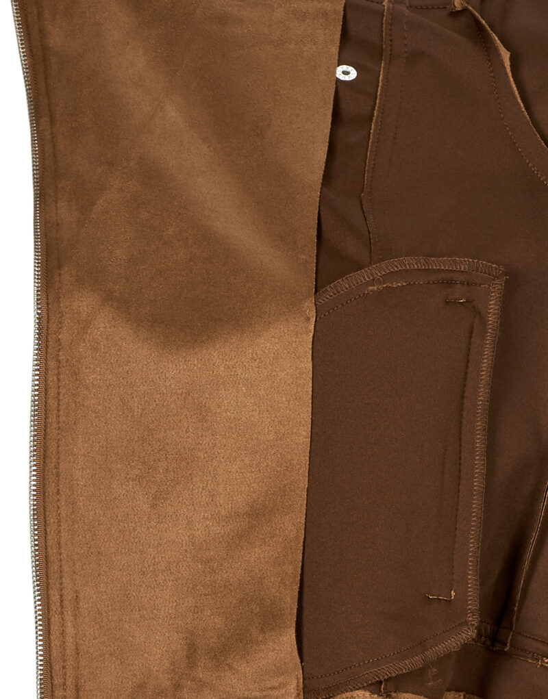 Giacca in pelle Vero Moda VMJOSE Marrone Giacche in pelle Donna - 6