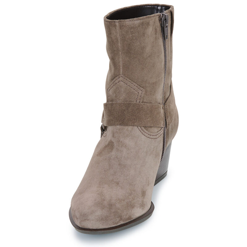 Gabor 56684 Graue Damen-Ankle-Boots - Gr&ouml;&szlig;e 3