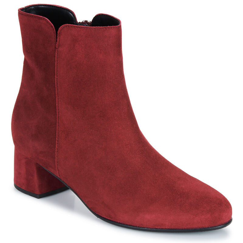 Gabor 55680 Rote Damen-Ankle-Boots - Gr&ouml;&szlig;e 1