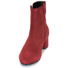 Gabor 55680 Rote Damen-Ankle-Boots - Gr&ouml;&szlig;e 3
