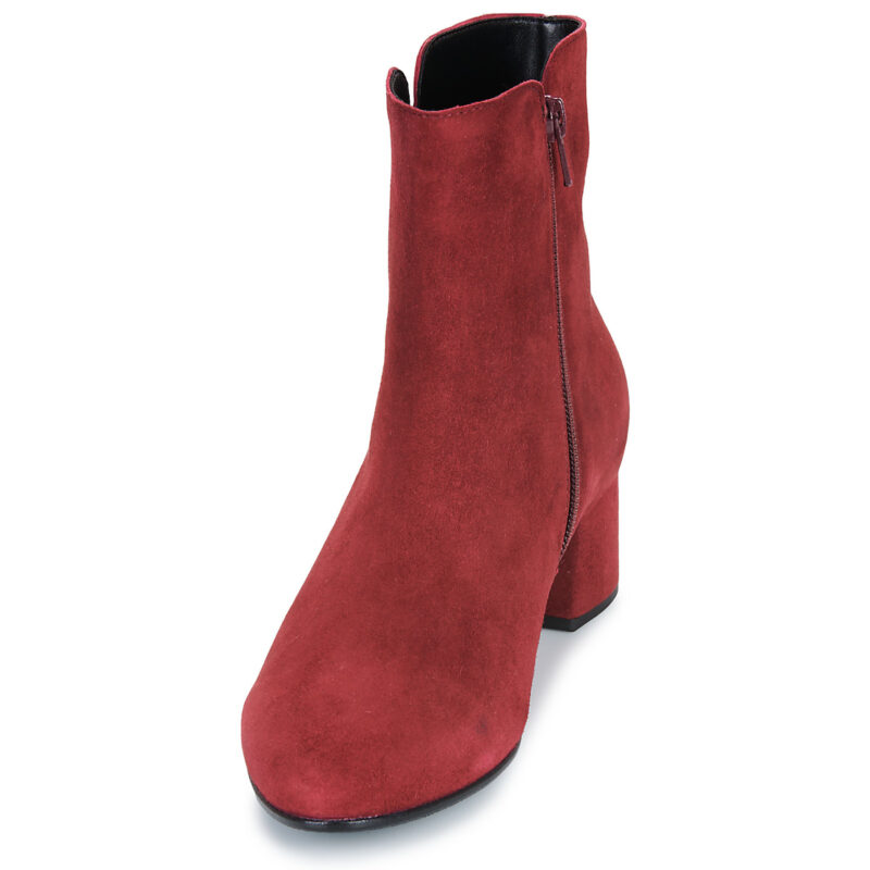 Gabor 55680 Rote Damen-Ankle-Boots - Gr&ouml;&szlig;e 3