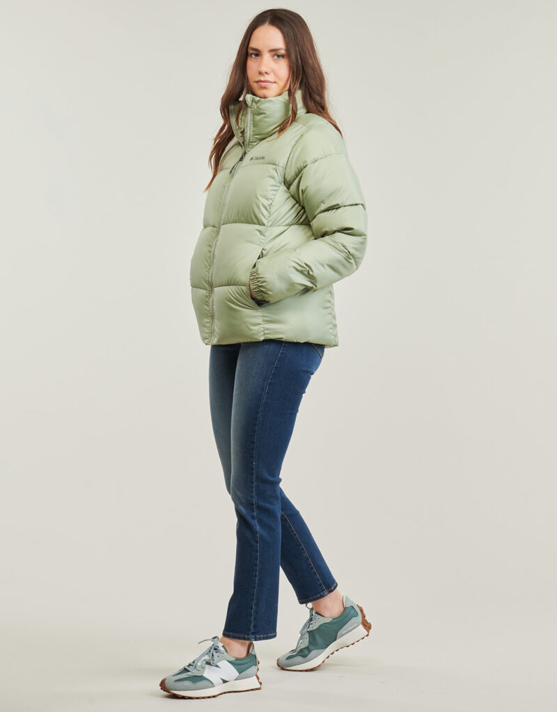 Piumino  Columbia  Puffect II Full Zip Jacket  Verde -   Piumini Donna - 3