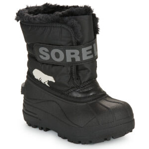 da neve Sorel CHILDRENS SNOW COMMANDER Nero - Scarpe da neve Bambino