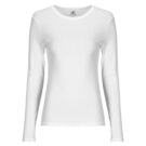 Camisetas de manga larga Petit Bateau ML COL ROND Camisetas de manga larga blancas para mujer - 1