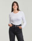 Camisetas de manga larga Petit Bateau ML COL ROND Camisetas de manga larga blancas para mujer - 2