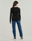 Petit Bateau Langarmshirts ML COL ROND Schwarz Langarmshirts Damen - 4